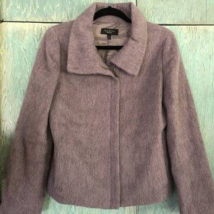 TALBOTS Women's Wool  Open Front Zipper Jacket